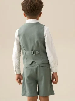 Angel & Rocket Green Benjamin Smart Waistcoat Set