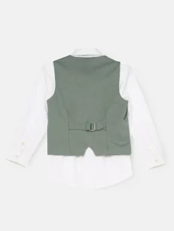 Angel & Rocket Green Benjamin Smart Waistcoat Set