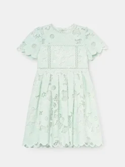 New Angel & Rocket Maeva Mint Lace Dress Green