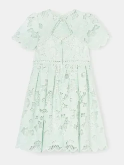 New Angel & Rocket Maeva Mint Lace Dress Green