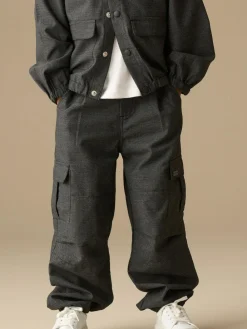 Sale Angel & Rocket Grey Alex Pinstripe Trousers