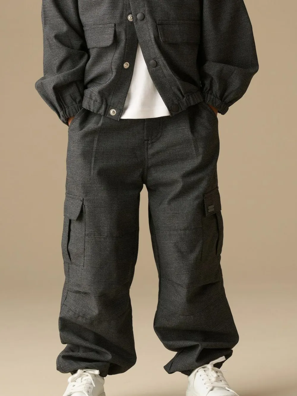 Sale Angel & Rocket Grey Alex Pinstripe Trousers