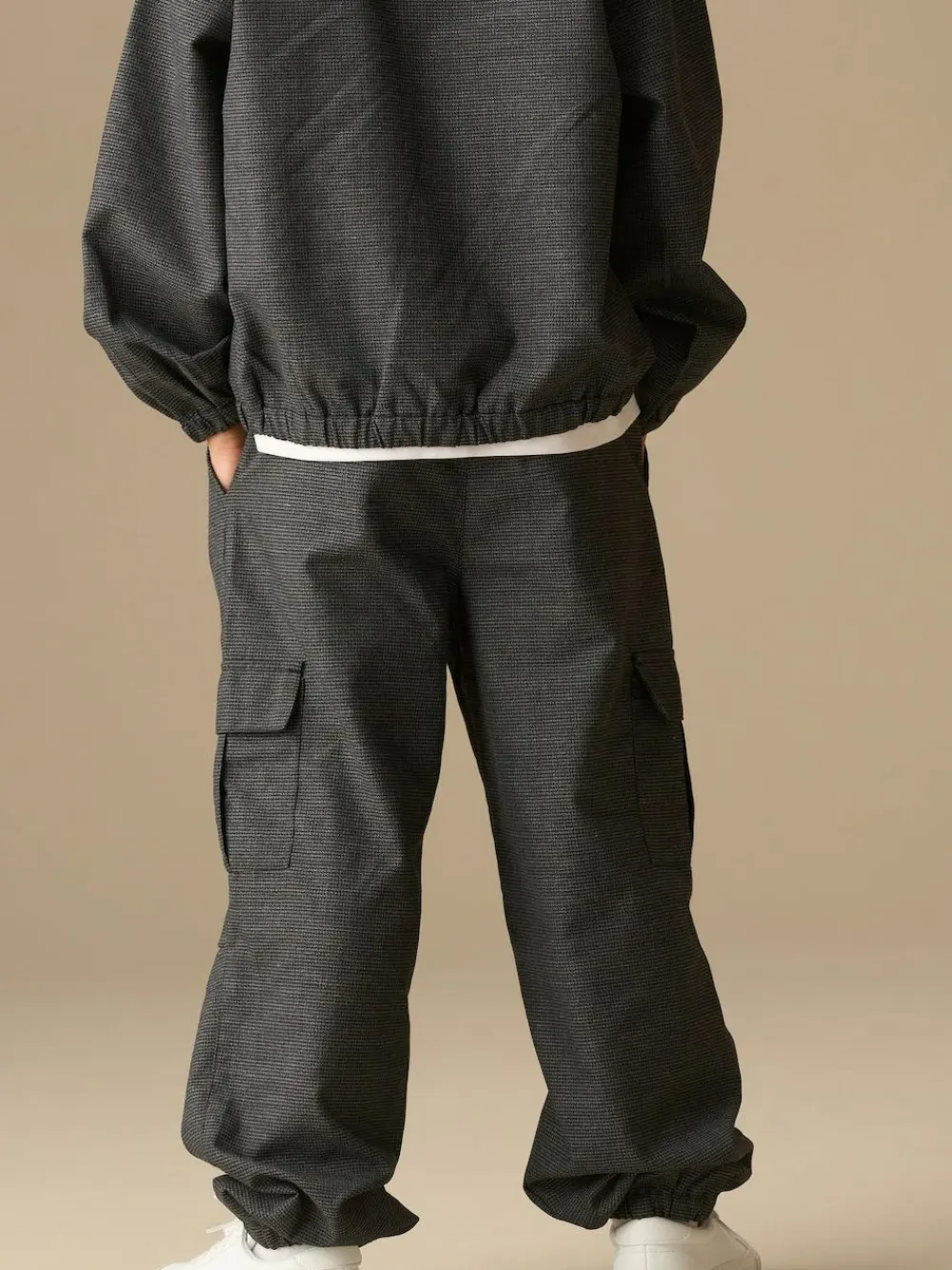 Sale Angel & Rocket Grey Alex Pinstripe Trousers