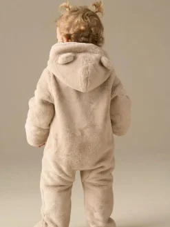 Angel & Rocket Quinn Faux Fur Pramsuit^BOY Coats, Jackets & Pramsuits|Coats, Jackets & Pramsuits