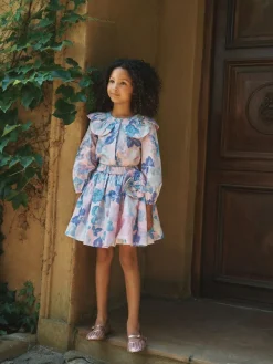 Angel & Rocket Pink Celia Floral Corsage Skirt^ Shorts & Skirts