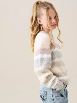 Discount Angel & Rocket Pink Sloane Pretty Stripe Jumper