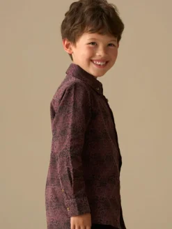 Sale Angel & Rocket Red Hayes Leopard Jacquard Shirt