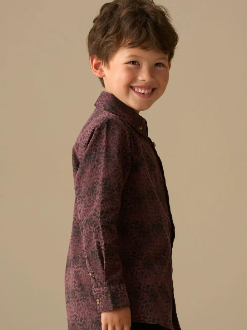 Sale Angel & Rocket Red Hayes Leopard Jacquard Shirt