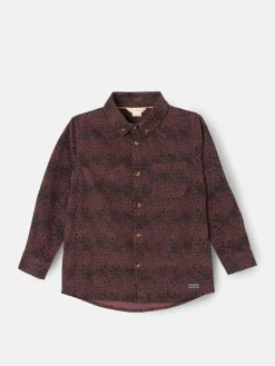 Sale Angel & Rocket Red Hayes Leopard Jacquard Shirt