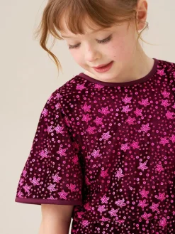 Angel & Rocket Red Nova Sequin Playsuit^ Jumpsuits & Playsuits