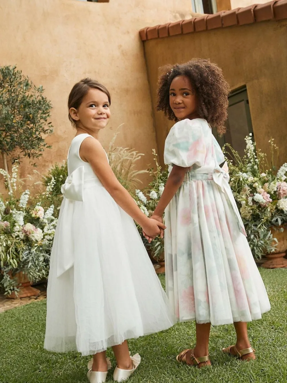 Hot Angel & Rocket White Charlotte Ballerina Bow Dress