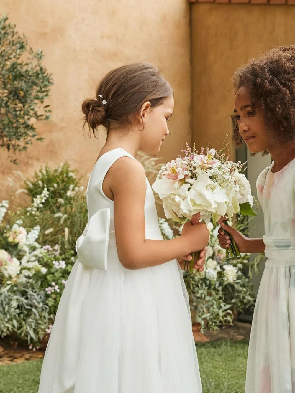 Hot Angel & Rocket White Charlotte Ballerina Bow Dress