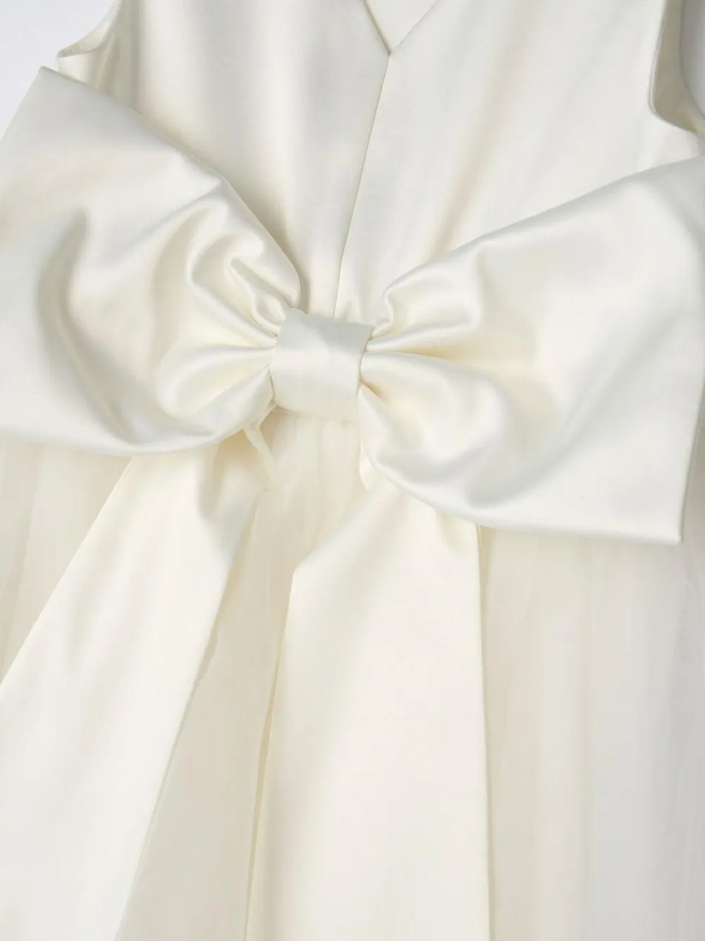 Hot Angel & Rocket White Charlotte Ballerina Bow Dress