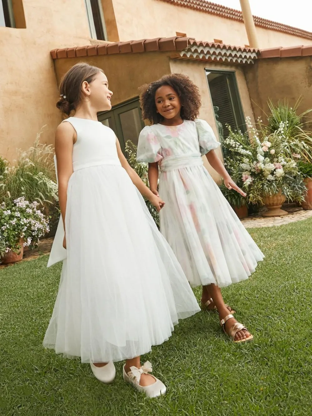 Hot Angel & Rocket White Charlotte Ballerina Bow Dress