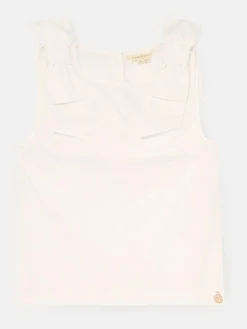 Angel & Rocket White Laurel Bow Detail Vest^ Vests