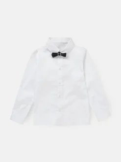 Angel & Rocket White Tuxedo Shirt & Bow Tie^BOY Shirts