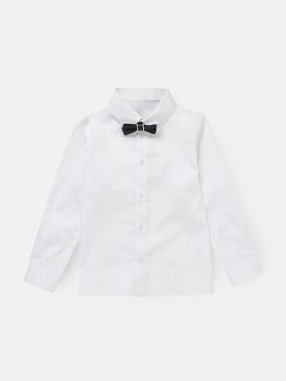 Angel & Rocket White Tuxedo Shirt & Bow Tie^BOY Shirts