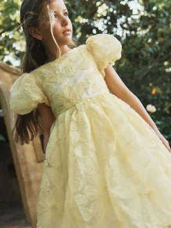 Angel & Rocket Francine Embellished Puff Sleeve Dress^ Occasionwear