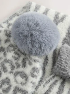 Clearance Next Beanie Gloves And Scarf Set (3-16yrs) Animal