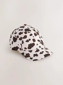 Next Animal Cow Print Baseball Cap (1-16yrs)^ Hats