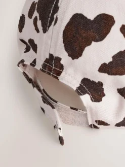 Next Animal Cow Print Baseball Cap (1-16yrs)^ Hats