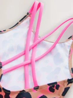 Outlet Next Animal Double Strap Swimsuit (3-16yrs)