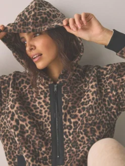 Next Half Zip Borg Fleece^Women Loungewear|Hoodies & Sweatshirts