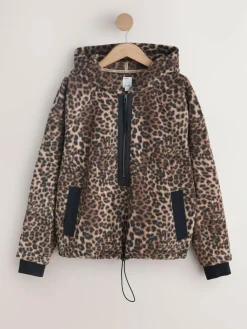 Next Half Zip Borg Fleece^Women Loungewear|Hoodies & Sweatshirts