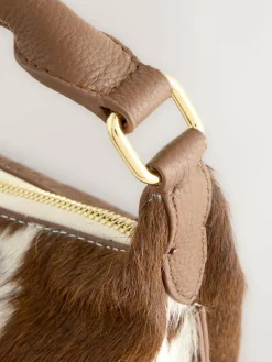 Discount Next Leather Scooped Hand Held Bag Animal