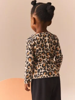 Next Cotton Rich Long Sleeve Rib T-Shirt (3mths-7yrs)^ T-Shirts