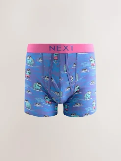 Sale Next A-Front Boxers 8 Pack Animal Placement Print