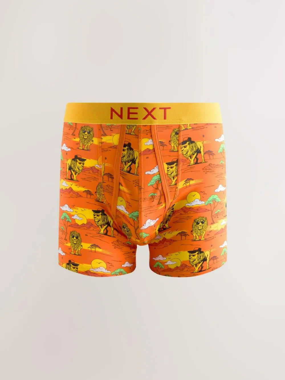 Sale Next A-Front Boxers 8 Pack Animal Placement Print