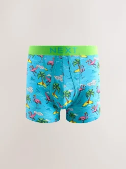 Sale Next A-Front Boxers 8 Pack Animal Placement Print