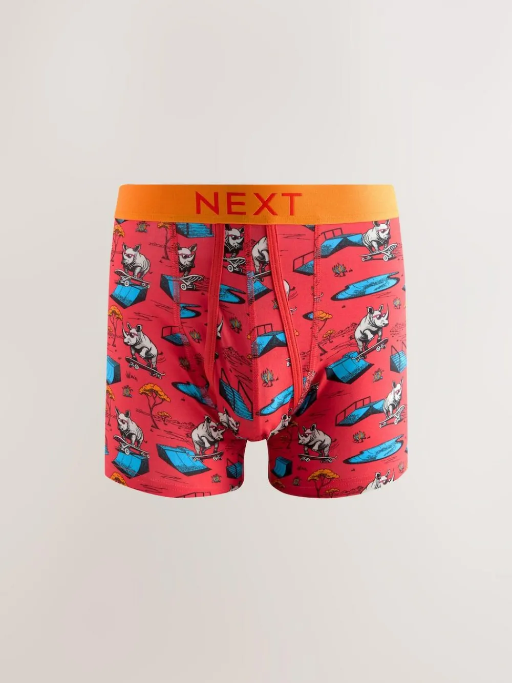 Sale Next A-Front Boxers 8 Pack Animal Placement Print