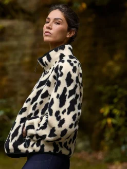 Clearance Next Active Printed Borg Jacket Animal Print