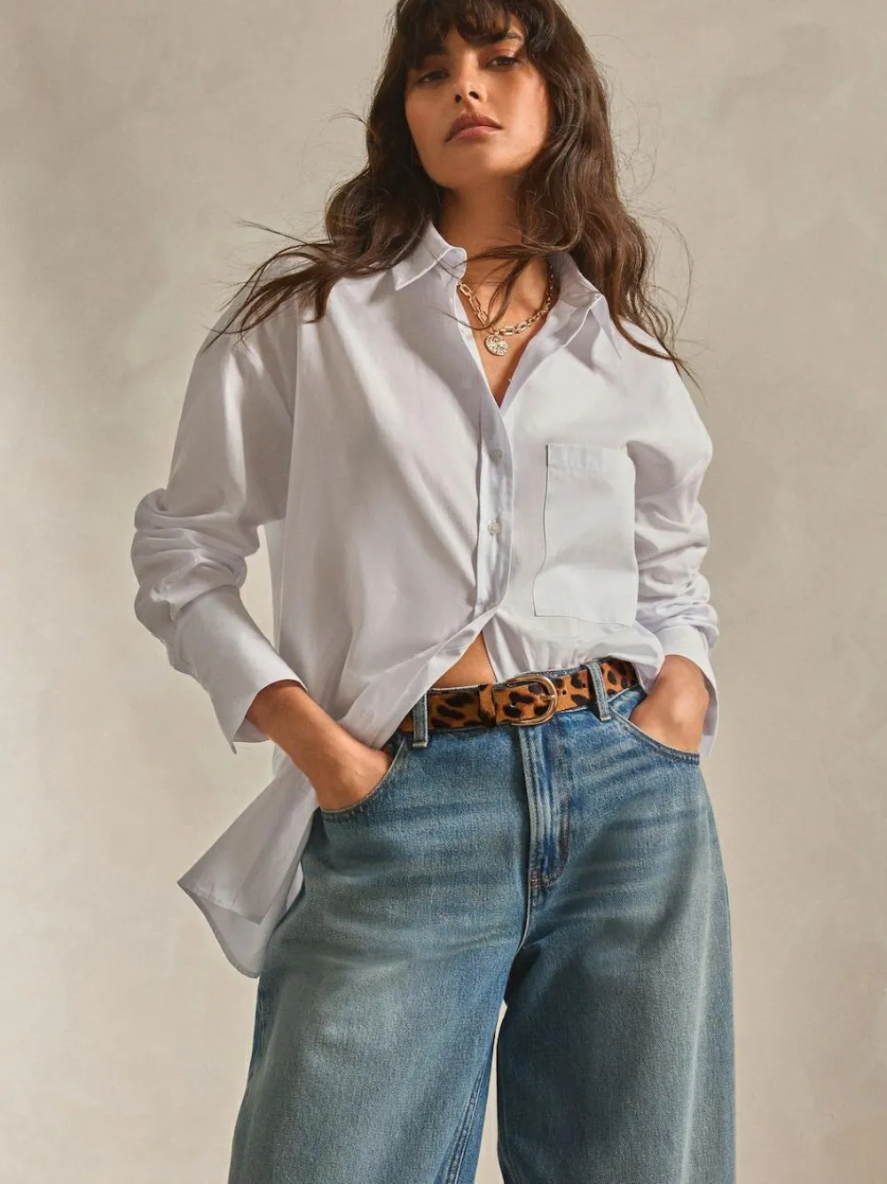 Next Animal Regular Leather Belt