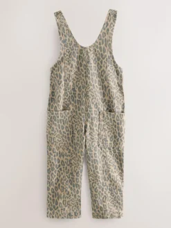 Next Slouchy Dungarees (3-16yrs) Animal