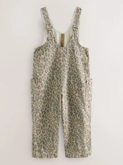 Next Slouchy Dungarees (3-16yrs) Animal