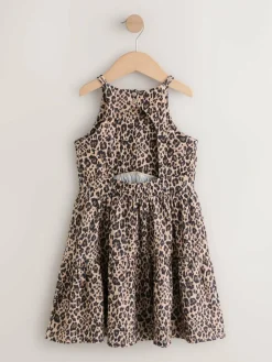 Next Animal Strappy Crinkle Summer Dress (3-16yrs)^ Dresses