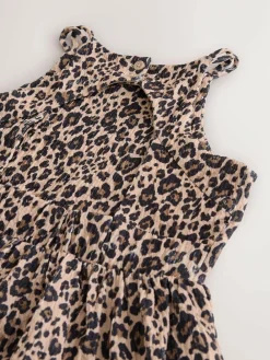 Next Animal Strappy Crinkle Summer Dress (3-16yrs)^ Dresses