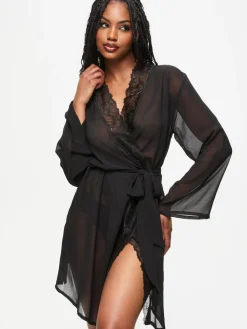 Ann Summers The Promising Chiffon Robe^Women All Night & Lounge|Bathrobes