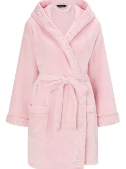 Best Ann Summers Signature Sparkle Fluffy Robe Pink