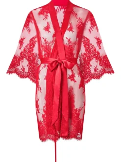 Ann Summers Availing All Over Lace Robe^Women Bathrobes