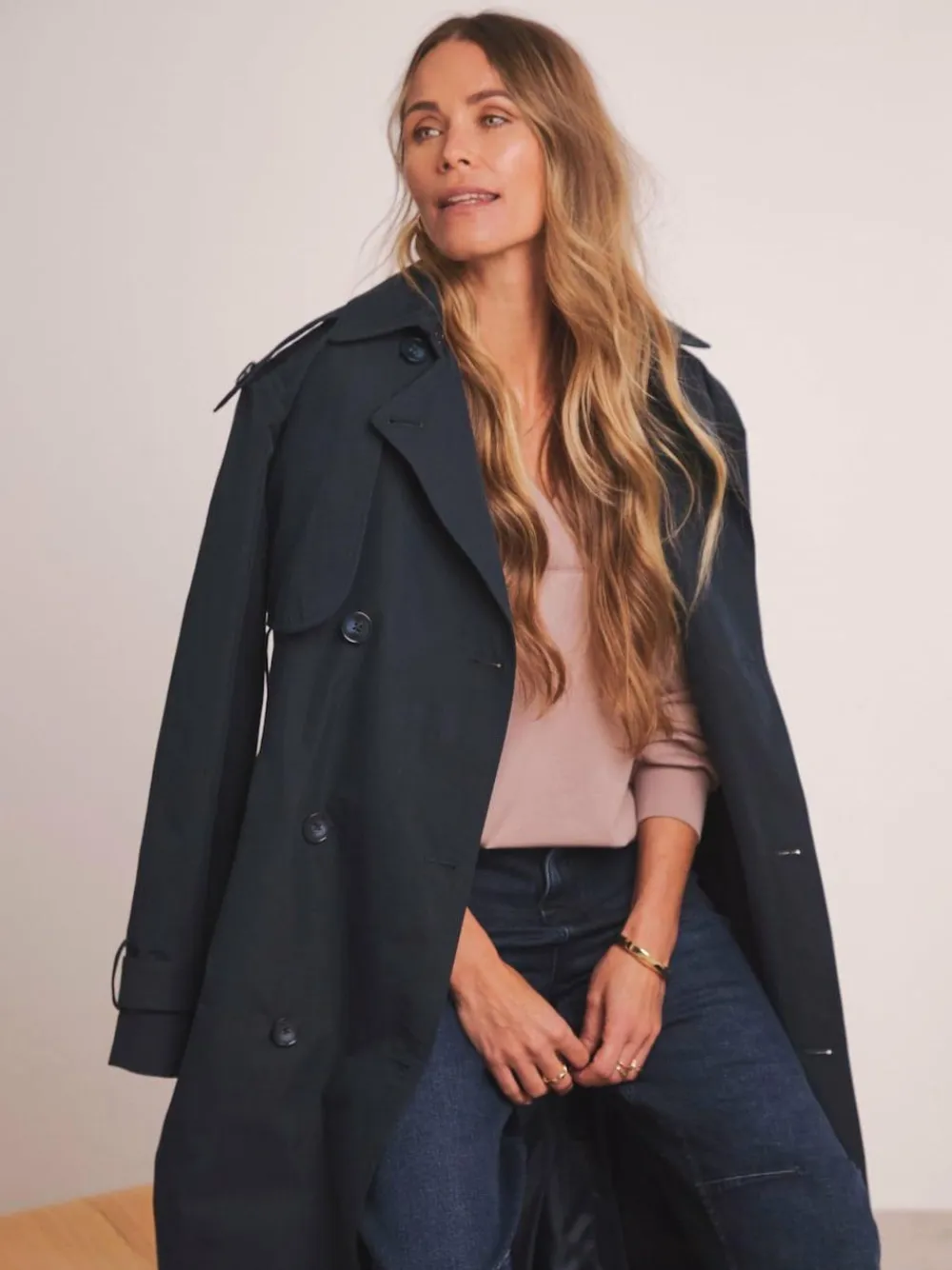 JD Williams Anthology By Pink Premium Ribbed High Collar Modal Sweatshirt^Women Hoodies & Sweatshirts