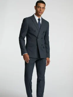 Discount Antique Rogue Blue Appolo Airforce Stripe Jacket