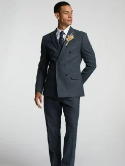 Discount Antique Rogue Blue Appolo Airforce Stripe Jacket