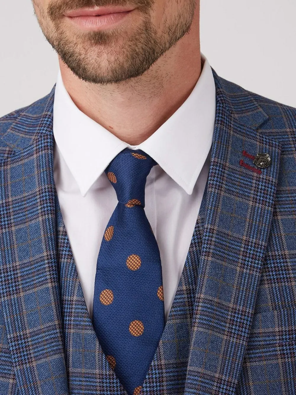 New Antique Rogue Blue Overcheck Jacket