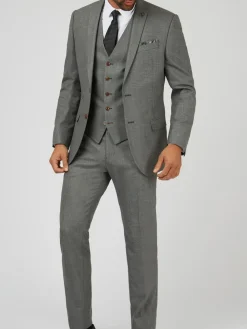 Antique Rogue Grey Blake Texture Jacket^ Suits & Tuxedos|Grey Suits