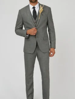 Antique Rogue Grey Blake Texture Jacket^ Suits & Tuxedos|Grey Suits