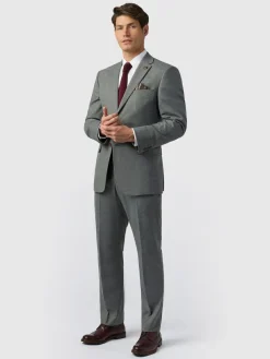Antique Rogue Grey Blake Texture Regular Jacket^ Grey Suits|Suits & Tuxedos
